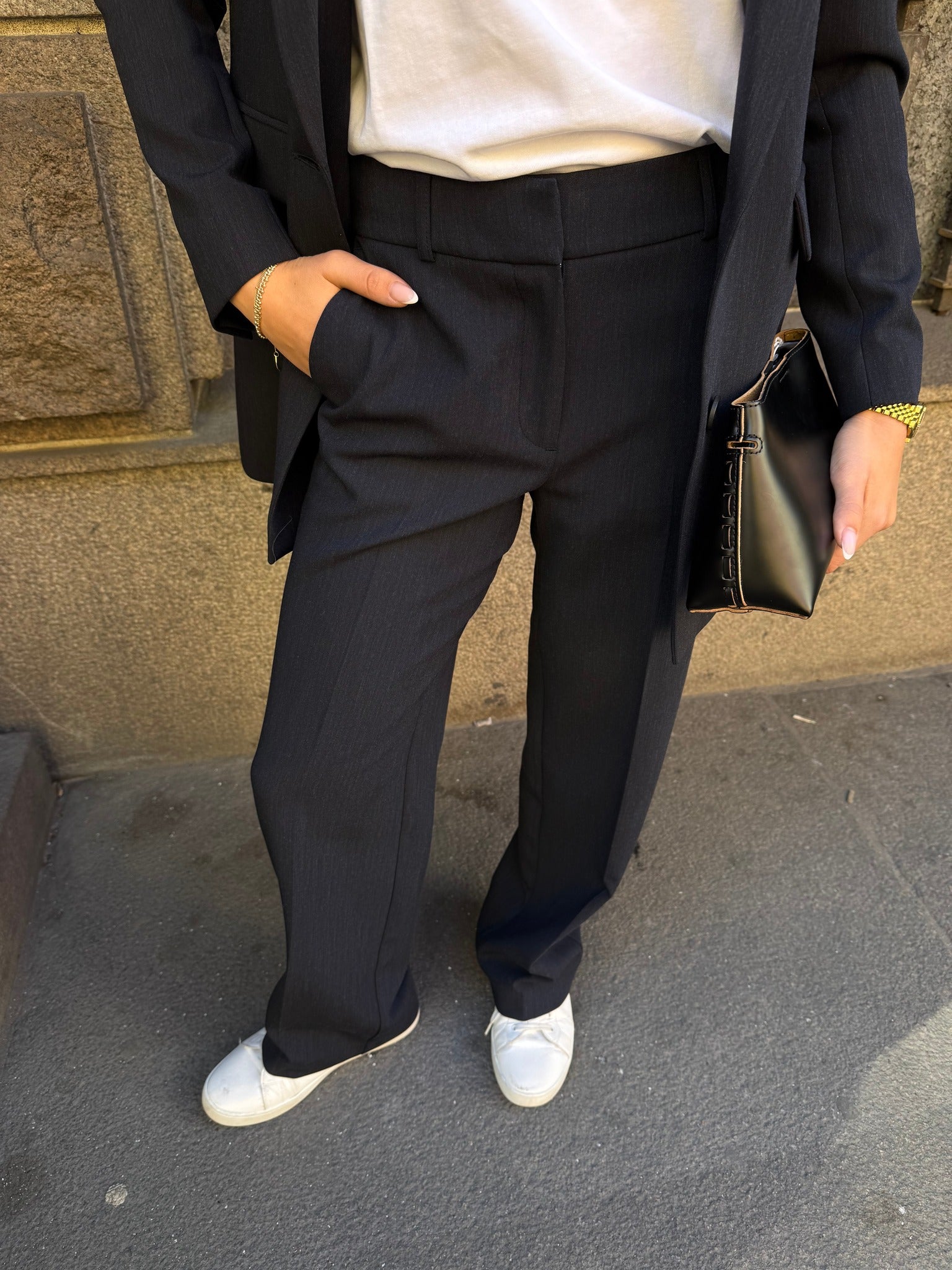 SLFRITA Pants - Dark Sapphire